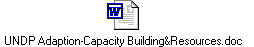 UNDP Adaption-Capacity Building&Resources.doc