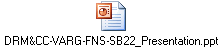 DRM&CC-VARG-FNS-SB22_Presentation.ppt